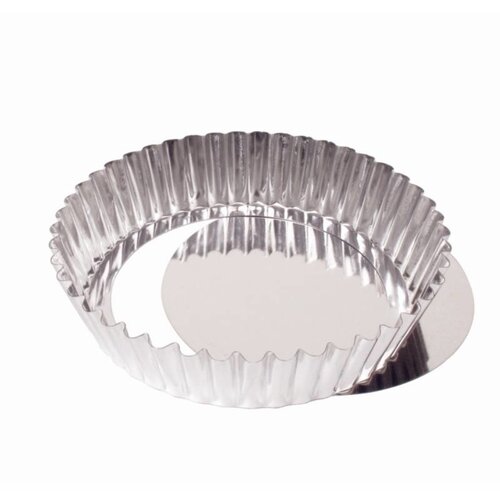 CHRselect Moule à Quiche Cannelé Ultra Profond - Ø100x30mm