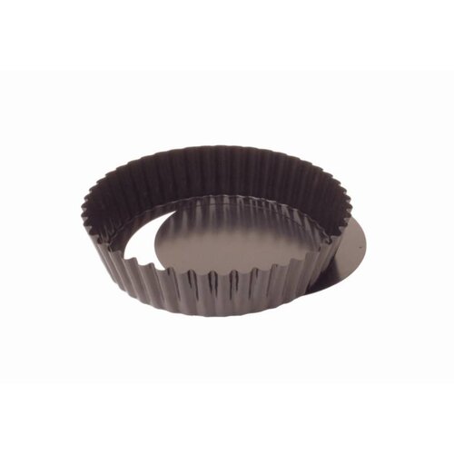 CHRselect Moule à Quiche Cannelé - Anti-Adhésif -Ø100mm