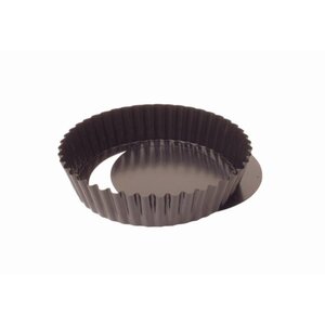 CHRselect Moule à Quiche Cannelé - Anti-Adhésif -Ø250mm