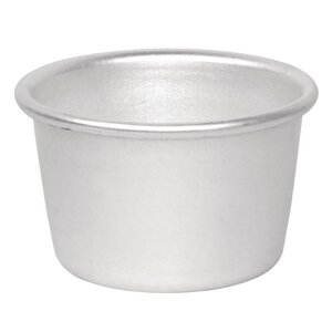 CHRselect Moule à Dariole - Aluminium - 65ml - 6 Pièces