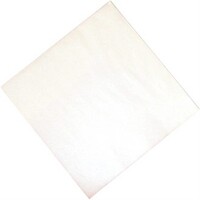 Serviettes En Papier Prof. - Blanc - 3 Plis - Pliées En 4 - 400x400mm - 1000 Pièces