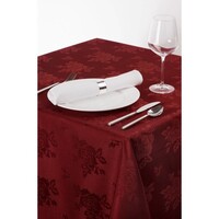Nappe Rectangulaire - Motif Rose - 1370x1780mm