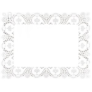 CHRselect Napperons En Papier - 300x400mm - 250 Pièces