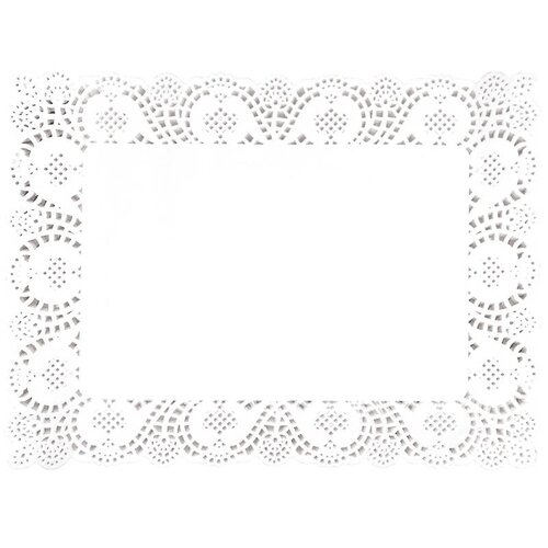 CHRselect Napperons En Papier - 300x400mm - 250 Pièces