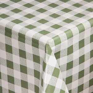 CHRselect Nappe à Carreaux Vertes/Blanches - PVC - Disponibles en 2 Tailles