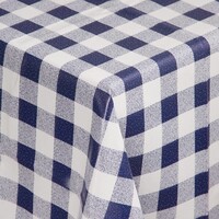 Nappe à Carreaux Bleues/Blanches - PVC - Disponibles en 2 Tailles