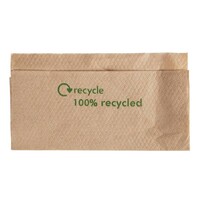 Serviettes En Papier Recyclé - 1 Pli - 320x300mm - 6000 Pièces