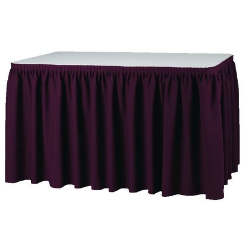 CHRselect Housse De Table Plissée 180% - Bordeaux CHRselect Housse De Table Plissée 180% - Bordeaux
