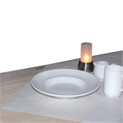 Lotus Surnappe En Papier Blanche - 900x900mm - 25 Pièces Lotus Surnappe En Papier Blanche - 900x900mm - 25 Pièces