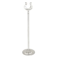 Support Pour Numéros De Table - Inox Poli - 300(h)mm