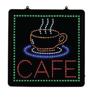 CHRselect Panneau Lumineux Café - LED - 400x400mm