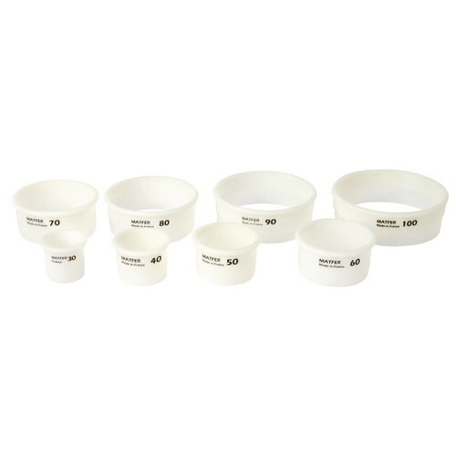 Matfer Boîte à Découpoirs Matfer - Exoglass - Lisse - 30 à 100mm - 8 Pièces