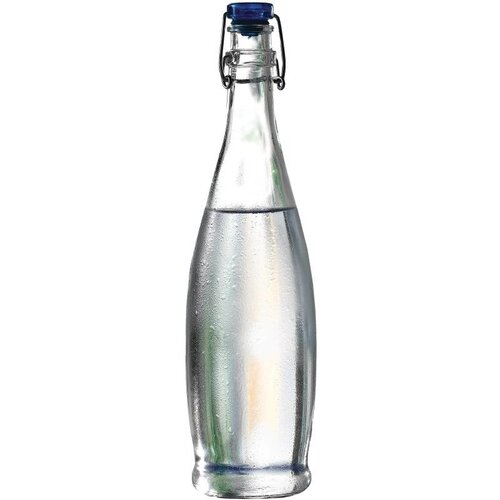 CHRselect Boutteile D'Eau En Verre - 1 Litre - 6 Pièces