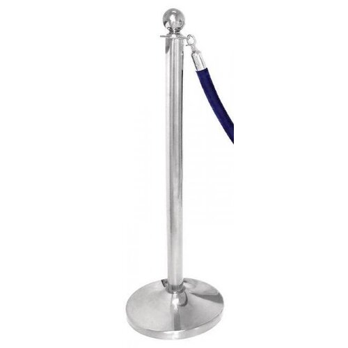 CHRselect Pilier de Barrière Inox | 11kg | Haut Boule | 95cm