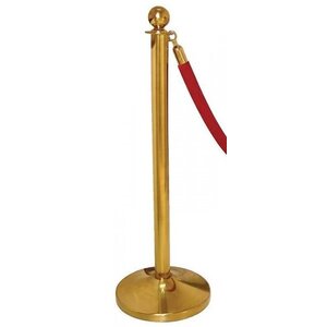 CHRselect Pilier de Barrière Laiton | 11kg | Haut Boule | 95cm