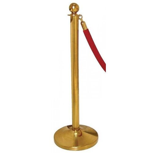 CHRselect Pilier de Barrière Laiton | 11kg | Haut Boule | 95cm