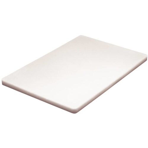 CHRselect Planche à Découper Hygiplas - Basse Densité - 300x450x20mm - Blanche
