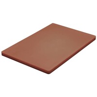 Planche à Découper Hygiplas - Basse Densité - 350x450x20mm - Marron