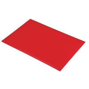 CHRselect Planche à Découper Anti-Bactérienne - HYGIPLAS - Rouge - 305x460x13(h)mm