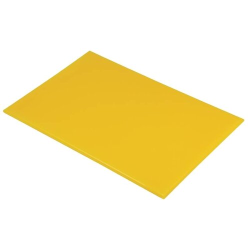 Hygiplas Planche à Découper - Hygiplas - Haute Densité - 450x300x12mm - Jaune