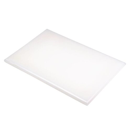 CHRselect Planche à Découper - Hygiplas - Haute Densité - 610x460x25mm - Blanche CHRselect Planche à Découper - Hygiplas - Haute Densité - 610x460x25mm - Blanche