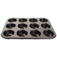 Moule à 12 Muffins - Anti-Adhésive - 30(p)mm