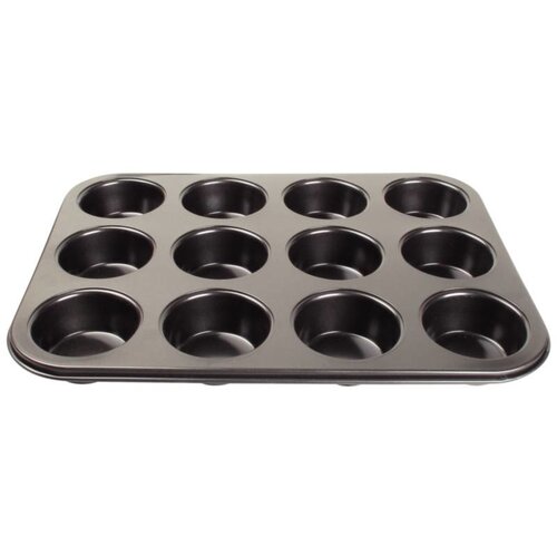 CHRselect Moule à 12 Muffins - Anti-Adhésive - 30(p)mm