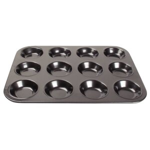 CHRselect Moule à 12 Mini Muffins - Anti-Adhésive - 14(p)mm