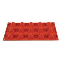 Moule à Pâtisserie Gn1/3 - 15 Pyramides - Silicone - Pavoni