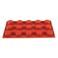 Moule à Pâtisserie GN1/3 - 15 Petits-Fours - Silicone - Pavoni
