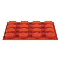 Moule à Pâtisserie GN1/3 - 16 Ovales - Silicone - Pavoni