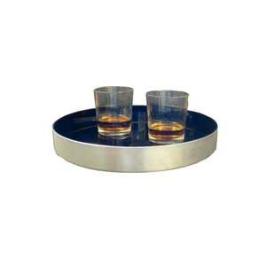 CHRselect Plateau De Bar Anti-Dérapant - Aluminium Brossé - Ø330x50(H)mm CHRselect Plateau De Bar Anti-Dérapant - Aluminium Brossé - Ø330x50(H)mm