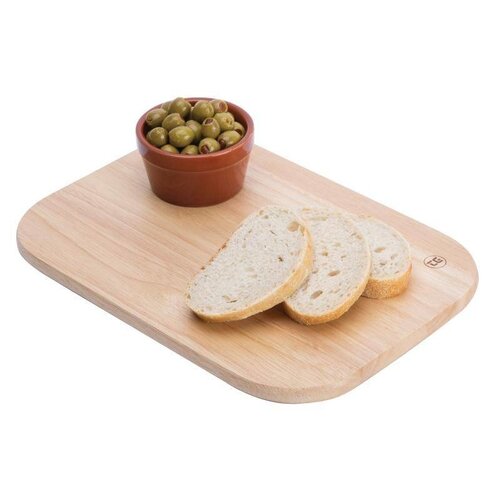 CHRselect Plat Rectangulaire En Hévéa - Disponibles en 2 Tailles