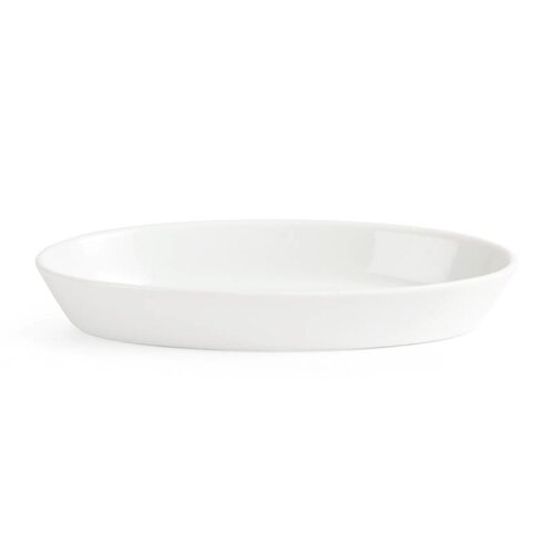 CHRselect Plat à Sole Ovale Blanc - Olympia - 184x103mm - 6 Pièces