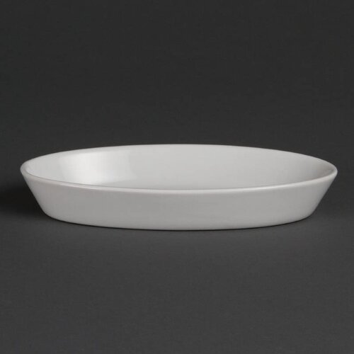 CHRselect Plat à Sole Ovale Blanc - Olympia - 184x103mm - 6 Pièces