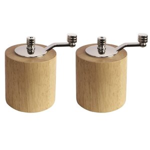 CHRselect Set Moulin En Bois De Bambou - 85mm