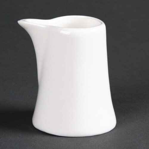 Lumina Mini Pot à Lait Lumina - Porcelaine Fine - 55ml - 12 Pièces