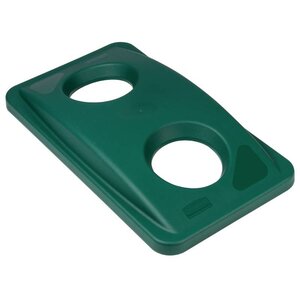 Rubbermaid Couvercle Vert Pour Bouteilles - Rubbermaid Slim Jim Rubbermaid Couvercle Vert Pour Bouteilles - Rubbermaid Slim Jim
