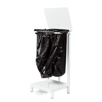 Support Sacs Poubelle Blanc - Jantex - 430x330x880(h)mm