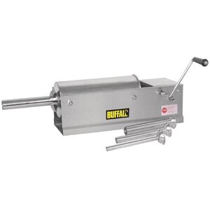 Buffalo Presse à Saucisses Inox 5 Litres - 310(l)x740(L)x200(H)mm Buffalo Presse à Saucisses Inox 5 Litres - 310(l)x740(L)x200(H)mm