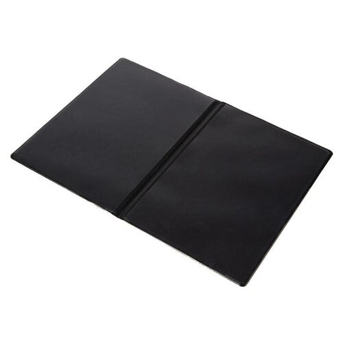 CHRselect Porte-Menu En PVC Noir - Format A5 - 2 Pages CHRselect Porte-Menu En PVC Noir - Format A5 - 2 Pages