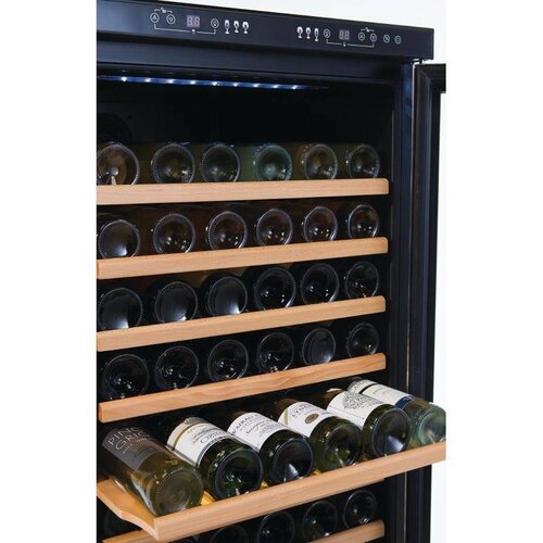 Polar Cave à Vin Double Zone De Température - 155 Bouteilles - 595x680x1805(H)mm