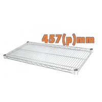 Étagères Métalliques 457(p)mm | Disponibles en 3 Largeurs | Par 2 Pièces