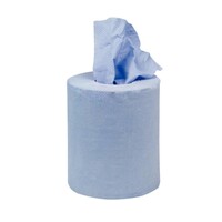 Mini Rouleaux à Alimentation Centrale - Bleu - Lot de 12