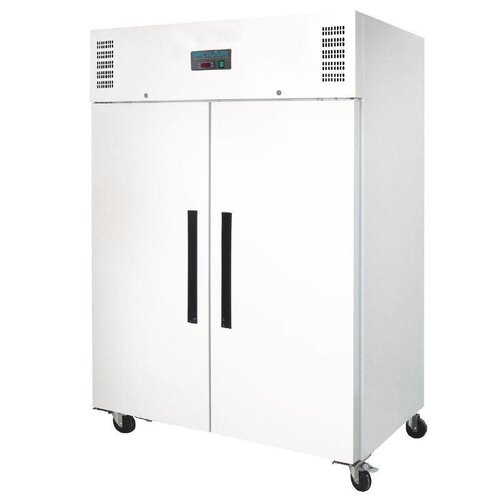 Polar Armoire Réfrigérée Blanc | 6 Etagères Réglables | sur Roulettes | 1200 Litres | 815x1340x2000(H)mm