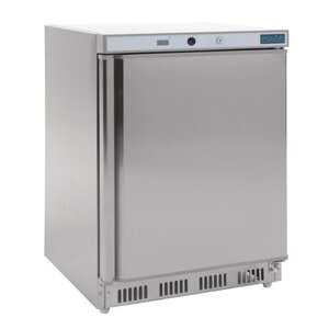 Polar Réfrigérateur Dessous Comptoir Inox | 150 Litres | 600x600x850(h)mm