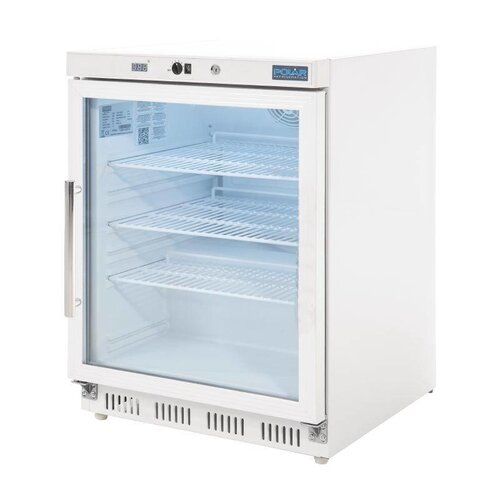Polar Vitrine Réfrigérée Dessous Comptoir | 150 Litres | 600x600x850(h)mm