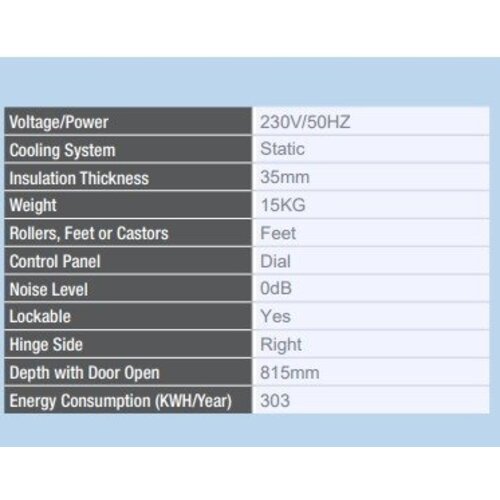 Polar Frigo De Chambre Mini | MODÈLE SILENCIEUX | 30 Litres | 400x415x530(h)mm