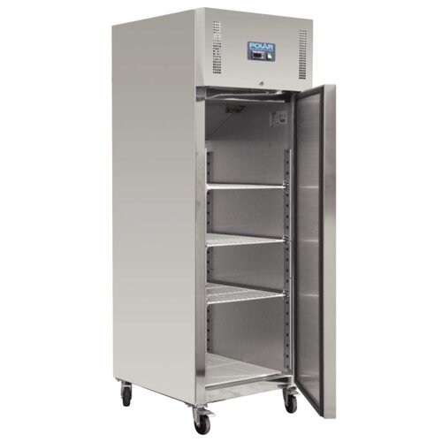 Polar Réfrigérateur Inox | 600 Litres | Gastronorme 2/1 | 815x680x2000(h)mm