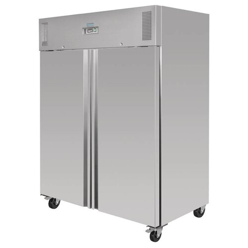 Polar Réfrigérateur Inox | 1300 Litres | Format GN2/1 | 830x1480x2010(h)mm